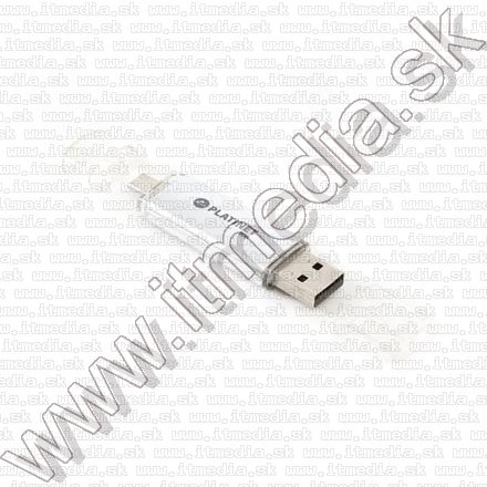Image of Platinet USB pendrive 8GB AX-DEPO + microUSB (OTG) *Silver* (43202) (IT11774)